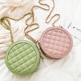 キルティング チェーンベルト サークルショルダーバッグ | ad thie | 詳細画像12 