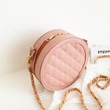 キルティング チェーンベルト サークルショルダーバッグ | ad thie | 詳細画像14 