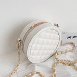 キルティング チェーンベルト サークルショルダーバッグ | ad thie | 詳細画像5 