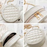 キルティング チェーンベルト サークルショルダーバッグ | ad thie | 詳細画像6 