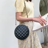 キルティング チェーンベルト サークルショルダーバッグ | ad thie | 詳細画像8 