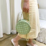 キルティング チェーンベルト サークルショルダーバッグ | ad thie | 詳細画像9 