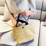 配色エコレザー ペーパー素材ミニバッグ | ad thie | 詳細画像13 