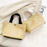 配色エコレザー ペーパー素材ミニバッグ | ad thie | 詳細画像8 