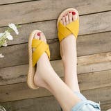 クロスベルト フラット サンダル | ad thie | 詳細画像16 