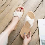 クロスベルト フラット サンダル | ad thie | 詳細画像2 