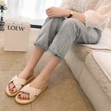 クロスベルト フラット サンダル | ad thie | 詳細画像4 