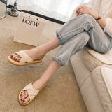 クロスベルト フラット サンダル | ad thie | 詳細画像5 