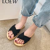 クロスベルト フラット サンダル | ad thie | 詳細画像8 