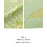 ショート丈 花柄サマーニット | ad thie | 詳細画像11