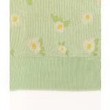 ショート丈 花柄サマーニット | ad thie | 詳細画像13