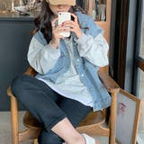 ビックシルエットポケットデニムベスト | ad thie | 詳細画像2 