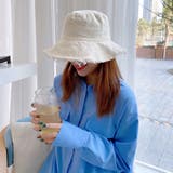 コットン フリンジ バケットハット | ad thie | 詳細画像18
