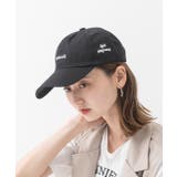 ブラック | コットン100% 刺繍ロゴキャップ カラフル | ad thie