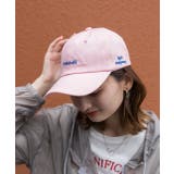 ピンク | コットン100% 刺繍ロゴキャップ カラフル | ad thie