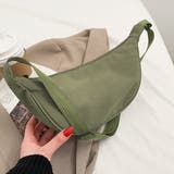 カーキ | ミニマルナイロンクロスボディバック | ad thie