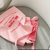 ライトピンク | 12colors キャンバスロゴトート | ad thie