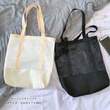 メッシュキャンバスA4サイズマルチトートBAG | ad thie | 詳細画像1