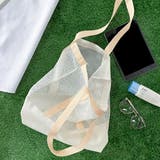メッシュキャンバスA4サイズマルチトートBAG | ad thie | 詳細画像2