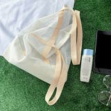 メッシュキャンバスA4サイズマルチトートBAG | ad thie | 詳細画像4