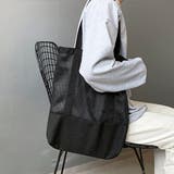 メッシュキャンバスA4サイズマルチトートBAG | ad thie | 詳細画像5