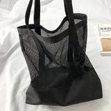 メッシュキャンバスA4サイズマルチトートBAG | ad thie | 詳細画像6