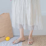 クロスインステップバンド クロスリボンサンダル | ad thie | 詳細画像4