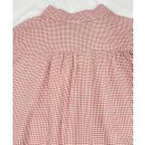 ギャザーデザイン ギンガムチェックシャツ | ad thie | 詳細画像15