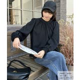 ボリュームスリーブギャザーネックブラウス | ad thie | 詳細画像15 