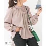 ボリュームスリーブギャザーネックブラウス | ad thie | 詳細画像18 