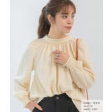 ボリュームスリーブギャザーネックブラウス | ad thie | 詳細画像8 