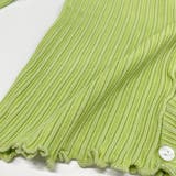 フリルメローランダムリブカーディガン | ad thie | 詳細画像14 