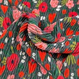 花柄  メローカット シャーリングトップス | ad thie | 詳細画像14 