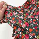 花柄  メローカット シャーリングトップス | ad thie | 詳細画像8 