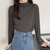 ベーシック・カラー豊富 ハイネックトップス | ad thie | 詳細画像6 