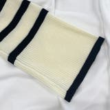 フレアスリーブ ボーダーニット | ad thie | 詳細画像19 