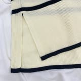 フレアスリーブ ボーダーニット | ad thie | 詳細画像20 