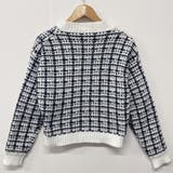 インナー＆カーディガン ツイードニット2点セット | ad thie | 詳細画像10 