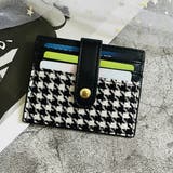 ブラック | スマートライトウエイト 千鳥柄カードケース | ad thie
