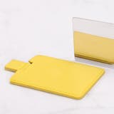 イエロー | ミラ－＆ケース付き コンパクトミラーSET | ad thie