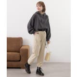 ベルト付き・裾絞り カーゴパンツ | ad thie | 詳細画像10 