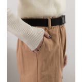 ベルト付き・裾絞り カーゴパンツ | ad thie | 詳細画像15 