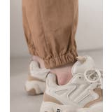 ベルト付き・裾絞り カーゴパンツ | ad thie | 詳細画像16 