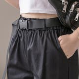 ベルト付き・裾絞り カーゴパンツ | ad thie | 詳細画像6 