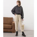 ベルト付き・裾絞り カーゴパンツ | ad thie | 詳細画像9 