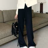 あったかリブニット ストレートイージーパンツ | ad thie | 詳細画像11 