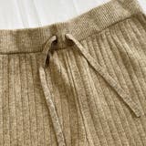 あったかリブニット ストレートイージーパンツ | ad thie | 詳細画像12 