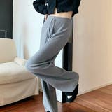 あったかリブニット ストレートイージーパンツ | ad thie | 詳細画像5 