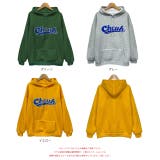 カレッジロゴ裏起毛パーカー | ad thie | 詳細画像14 