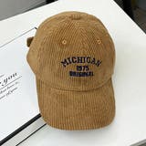 コーデュロイ・刺繍ロゴ ベースボールキャップ  | ad thie | 詳細画像18 